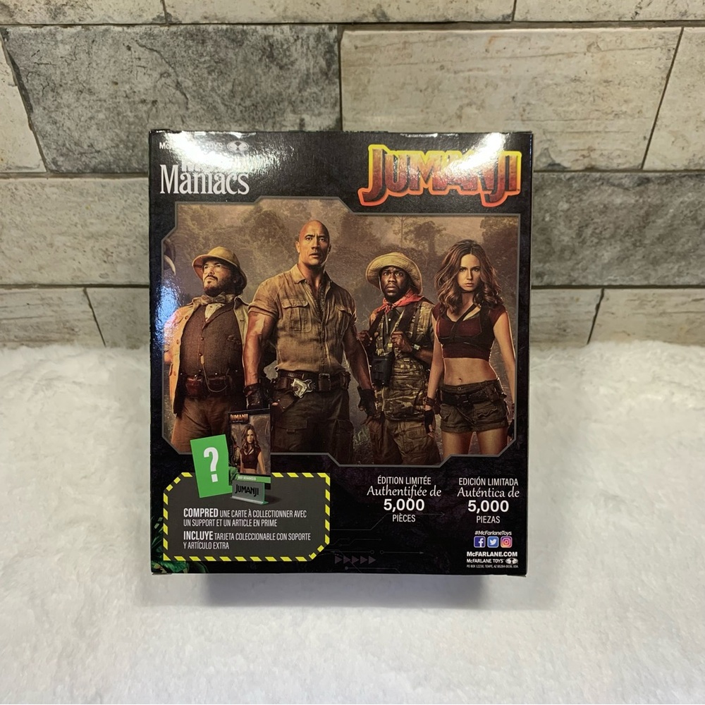 McFarlane Toys - Movie Maniacs Ruby Roundhouse (Jumanji) 6in Posed Figure - Picture 3 of 14